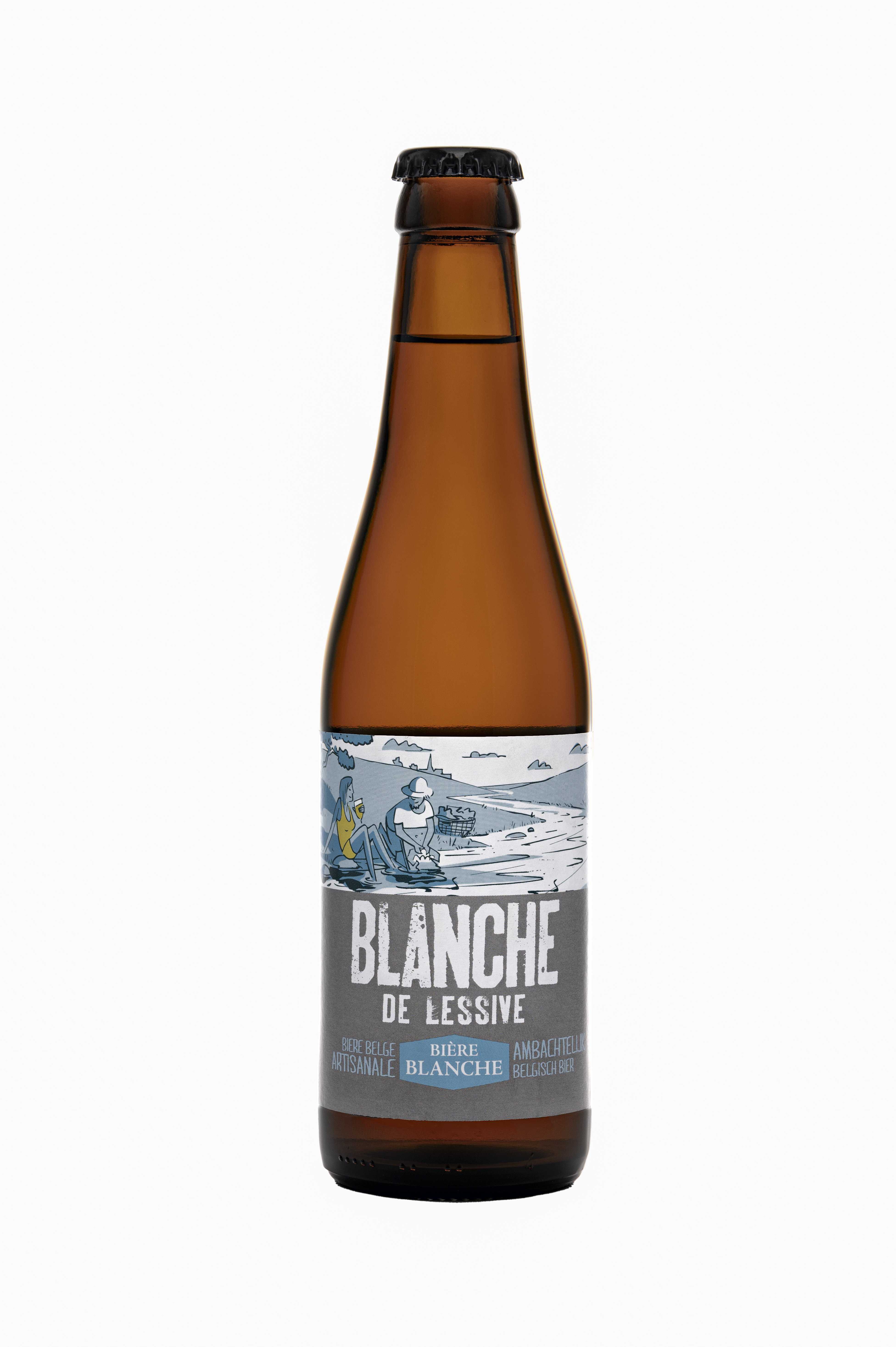 Brasserie de La Lesse La Blanche Marie bier 5% bio 33cl - 5024